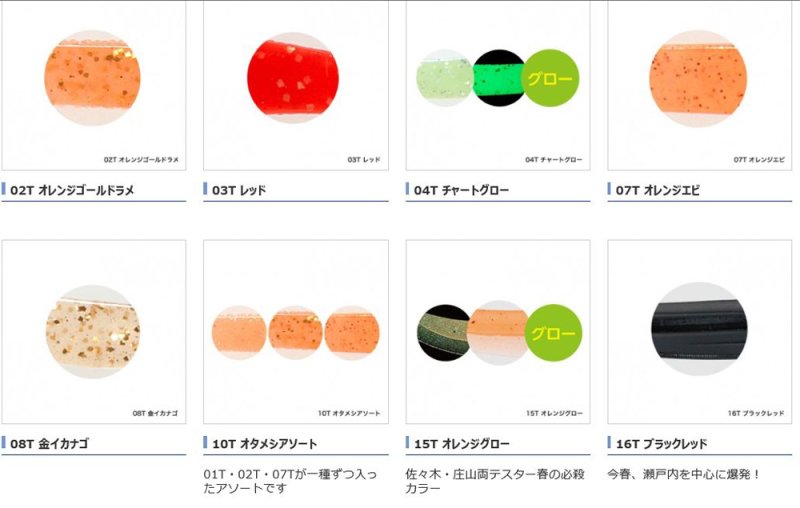 画像2: シマノ 炎月 集魚ネクタイ 鰯シャッド (2)