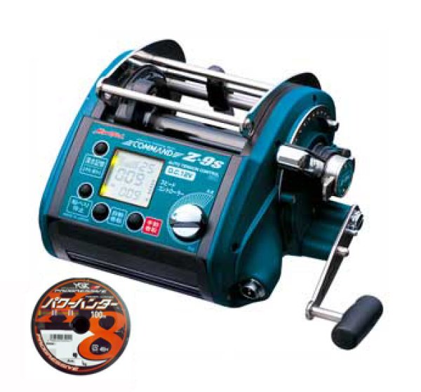 ミヤマエ COMMAND Z-15 電動リール バッテリー付き