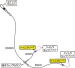 画像2: ダイワ 快適アマダイ仕掛 KP SS (2)