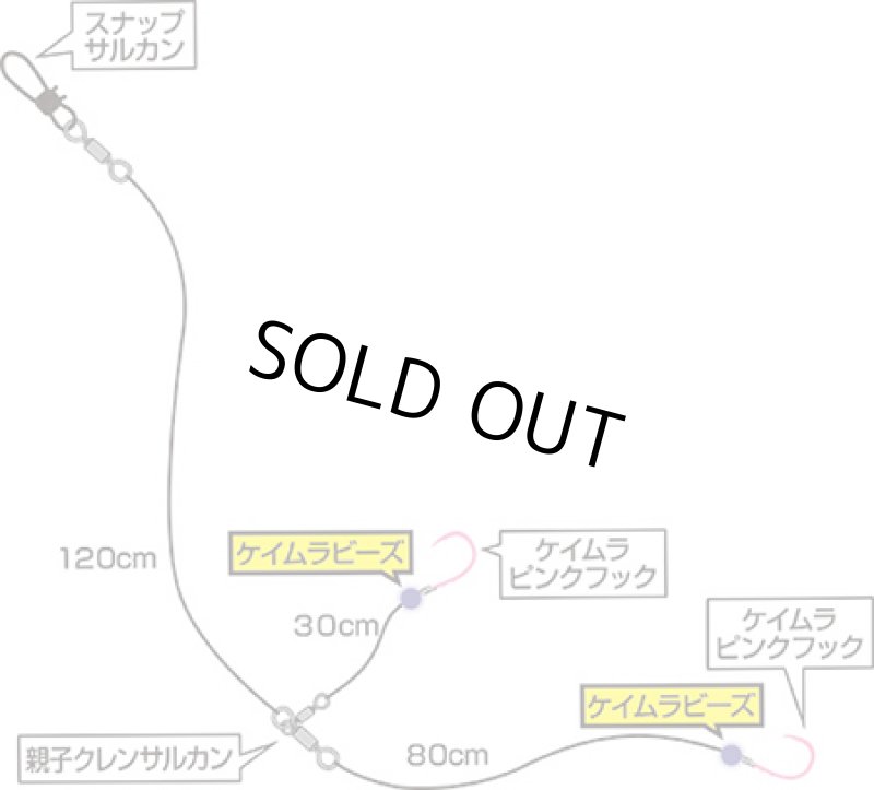 画像2: ダイワ 快適アマダイ仕掛 KP SS (2)