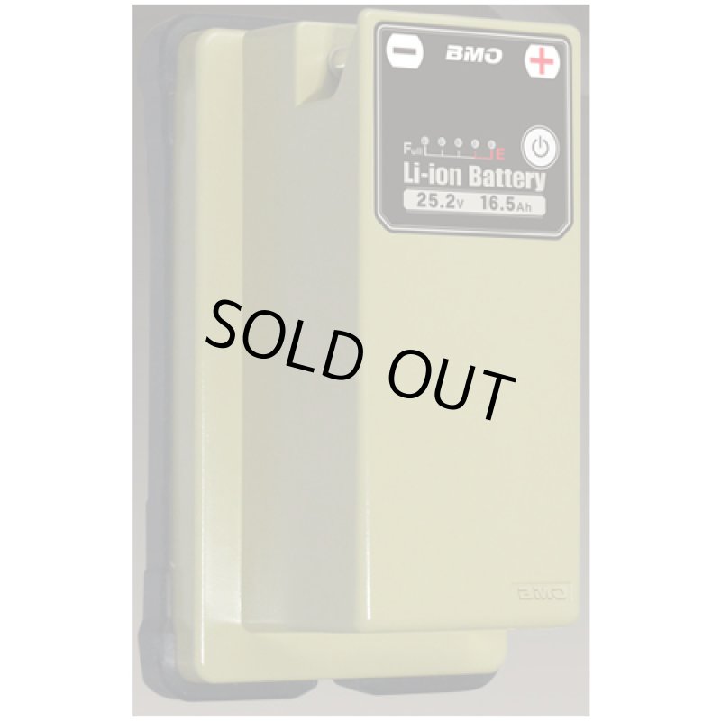 画像1: BMO JAPAN リチウムイオンバッテリー25.2V 16.5Ah チャージャー付き (1)
