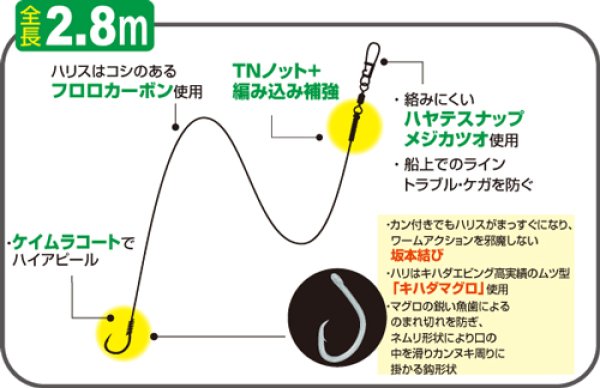 オーナー エビングリーダー キハダver. | 釣具のつり吉オンラインショップ