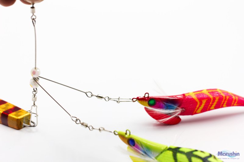 画像2: マルシン タコ釣用 トルネード天秤 (2)