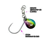 画像1: ブレードジギング用交換フック 2本入り (1)