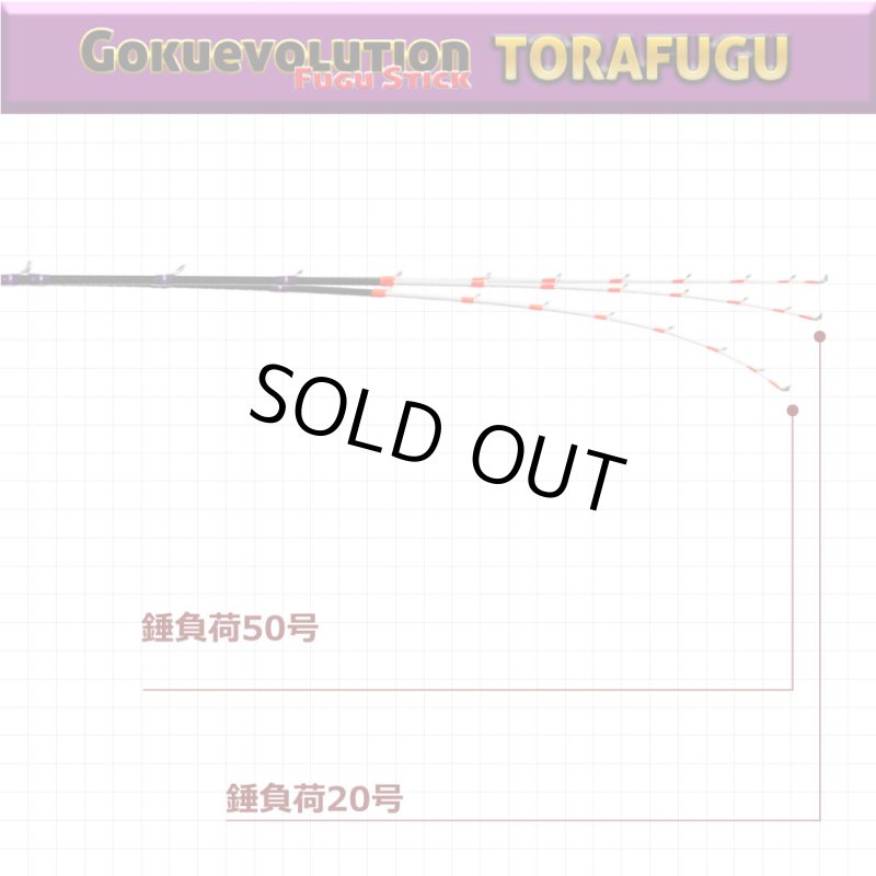 画像3: ゴクエボリューション フグスティック トラフグ180 (3)
