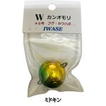 画像1: いわせ　Wカン付きオモリ　40号 (1)