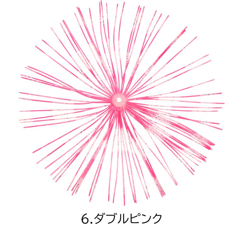 画像7: [新入荷]ハヤブサ　P331集魚パーツ　寄せ寄せラバー　1セット (7)