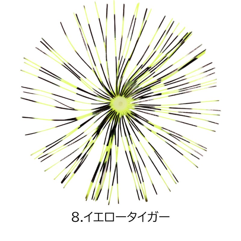 画像9: [新入荷]ハヤブサ　P331集魚パーツ　寄せ寄せラバー　1セット (9)