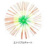 画像3: [新入荷]ハヤブサ　P331集魚パーツ　寄せ寄せラバー　1セット (3)