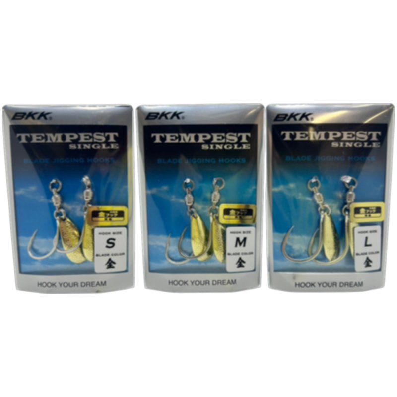画像2: [新入荷]BKK　TEMPEST SINGLE（ブレードジグ専用フック） (2)