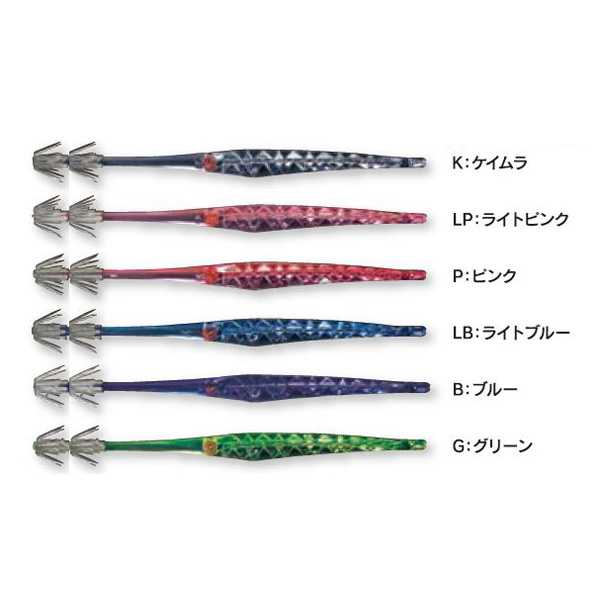 下田漁具 シュリンプ針II 直結対応 14cm 2段