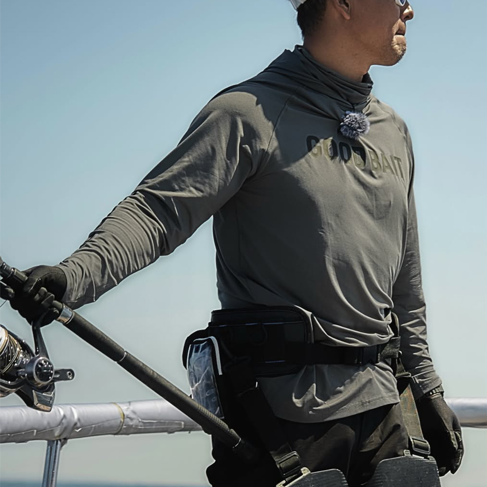 BABELnoTOH フーディ　Lサイズ GOOD BAIT SUN GUARD HOODY サンガードフーディ｜UPF50+ フェイス